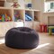 Flash Furniture Bean Bag Chair, Gray Back, 30 in W 30" L 18" H DG-BEAN-SMALL-SOLID-GY-GG - alternate 3